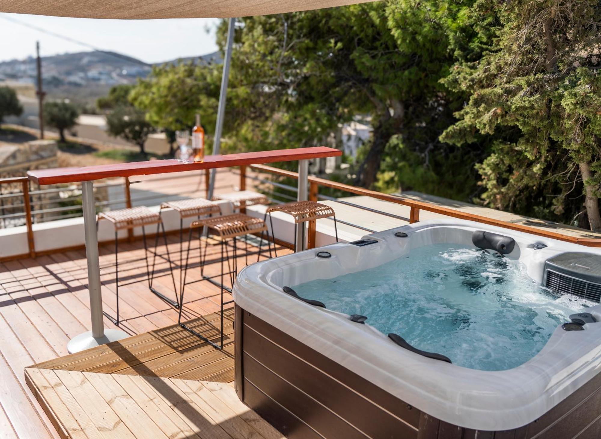 Syros Village Suites Vári Exteriör bild